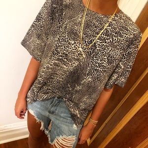 Beautiful silk like Vintage blouse